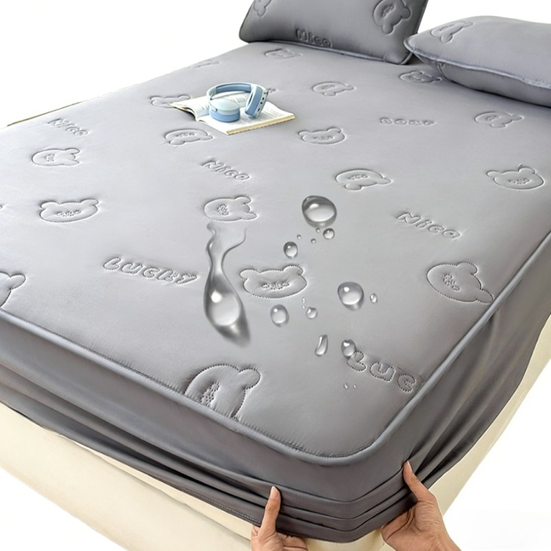 Memory Foam Topper - Ultradźwiękowo szyta, pikowana, wodoodporna nakładka na