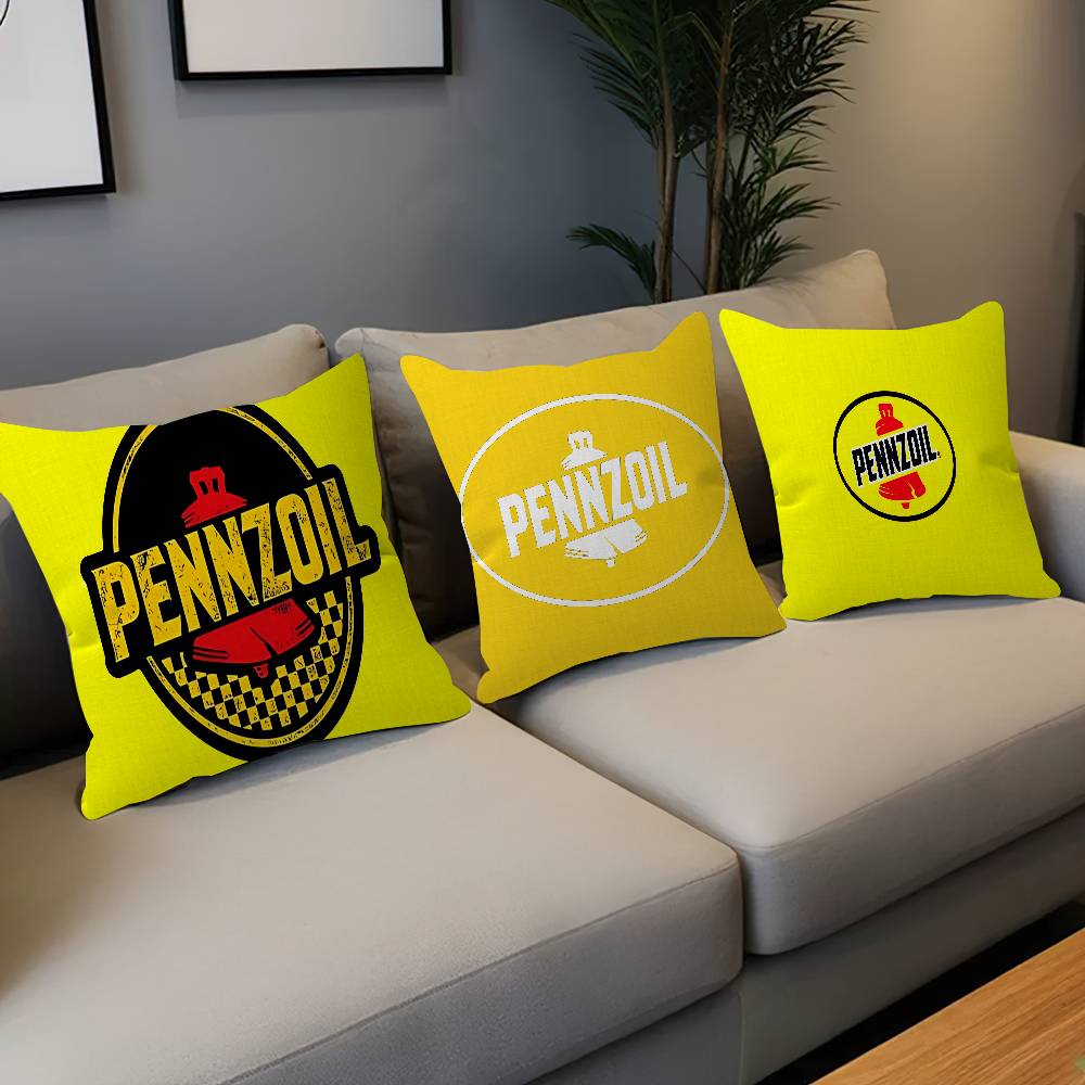 Home Textiles Logo - Poszewka na poduszkę z logo PENNZOIL,