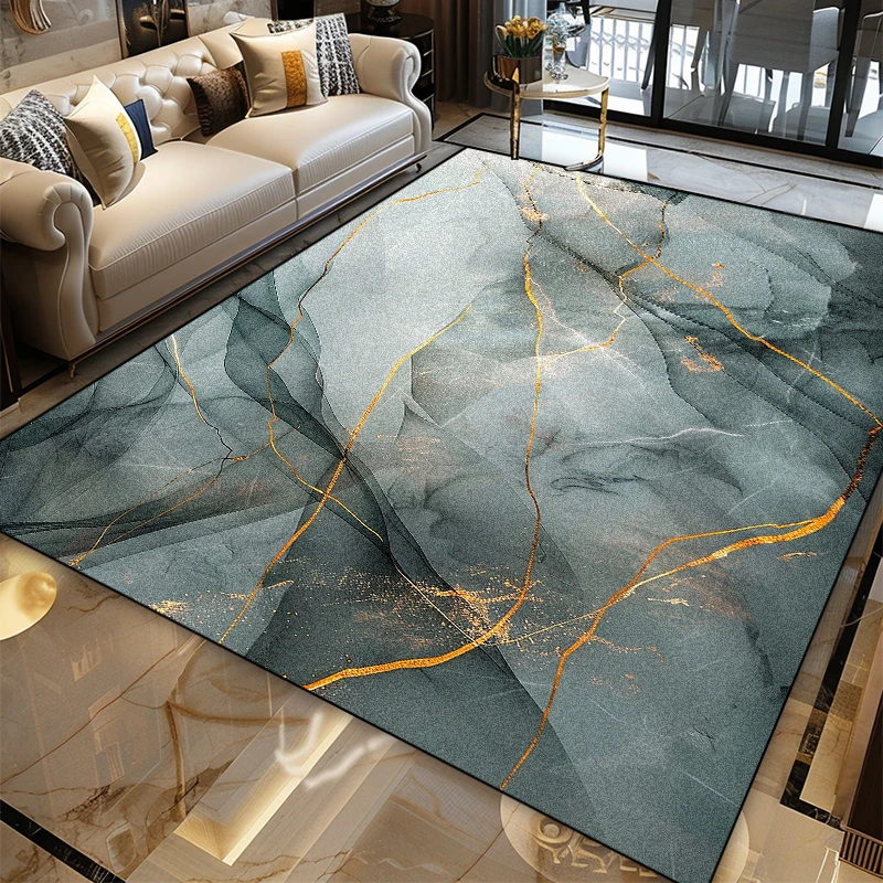 Home Textiles Designer - Dywan w stylu nordyckim z marmurowym