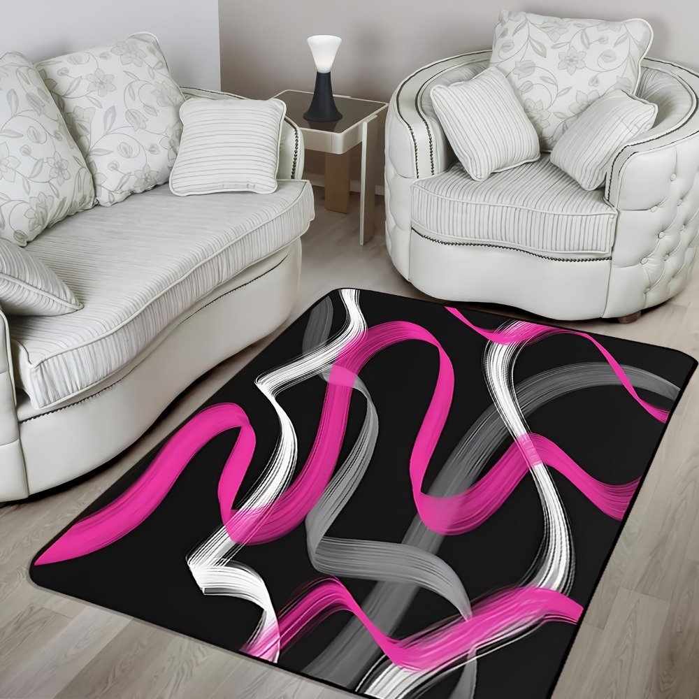 Hot Home Of Textiles - Dywan w geometryczne paski w kolorze