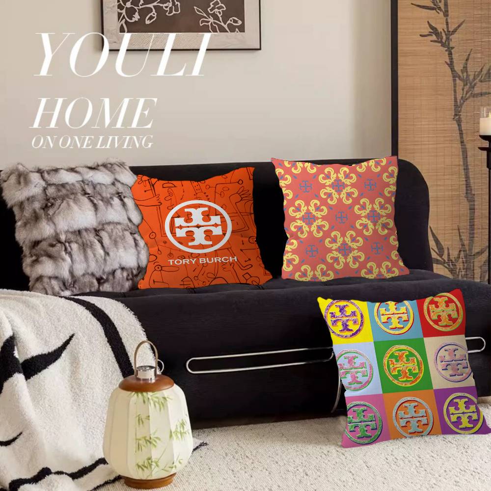 Home Textiles Logo - Luksusowa poszewka na poduszkę z logo