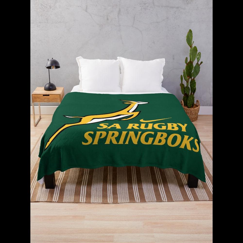 Home Textiles Designer - Koc Rugby Springbok Oficjalny wzór drużyny