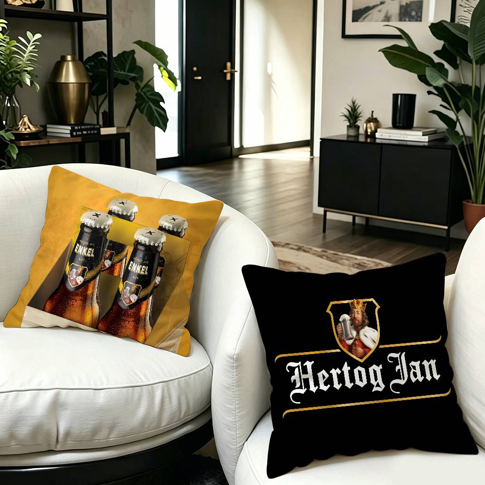 Poszewka na poduszkę z logo He – Home Textiles Logo recenzja i cena