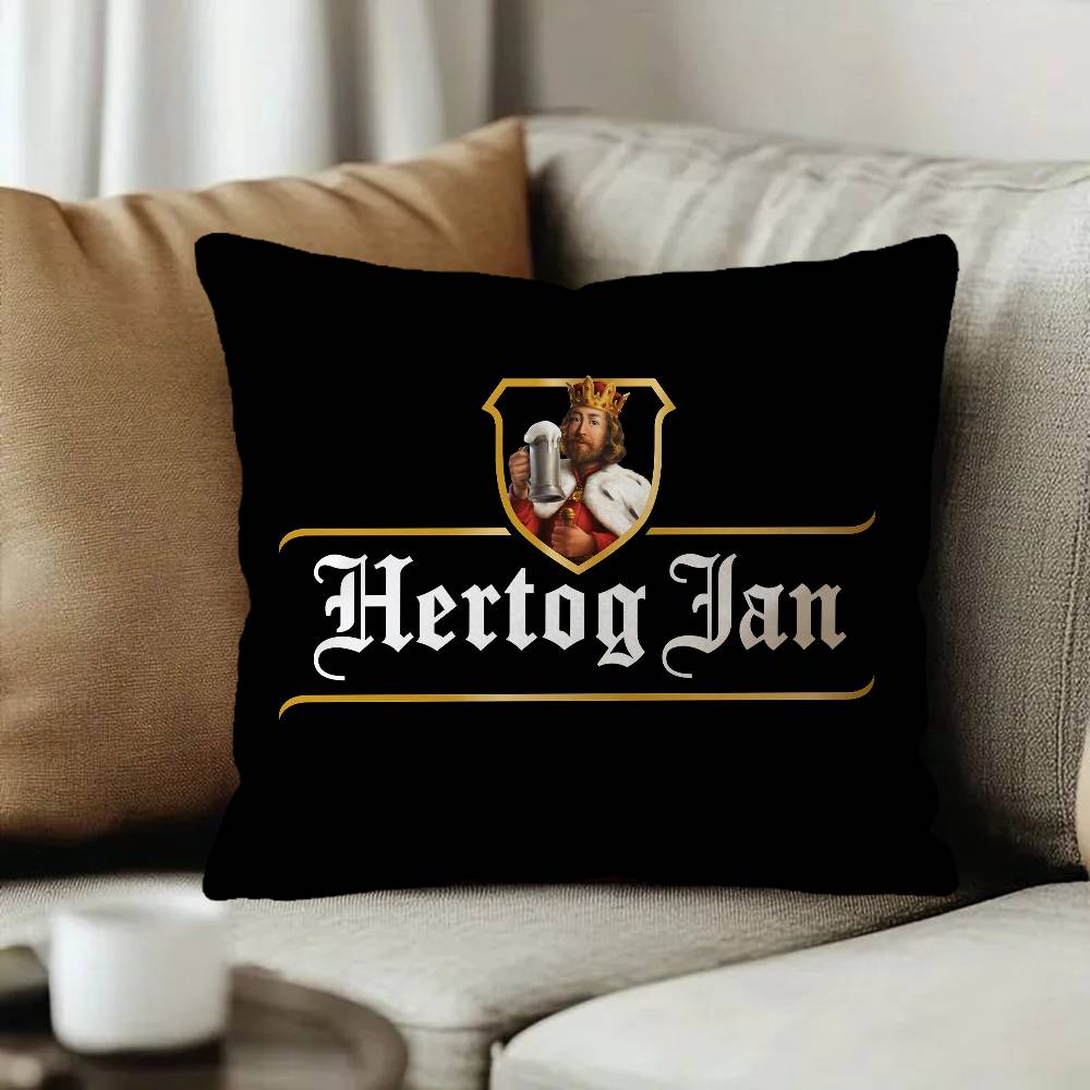 Poszewka na poduszkę z logo He – Home Textiles Logo recenzja i cena