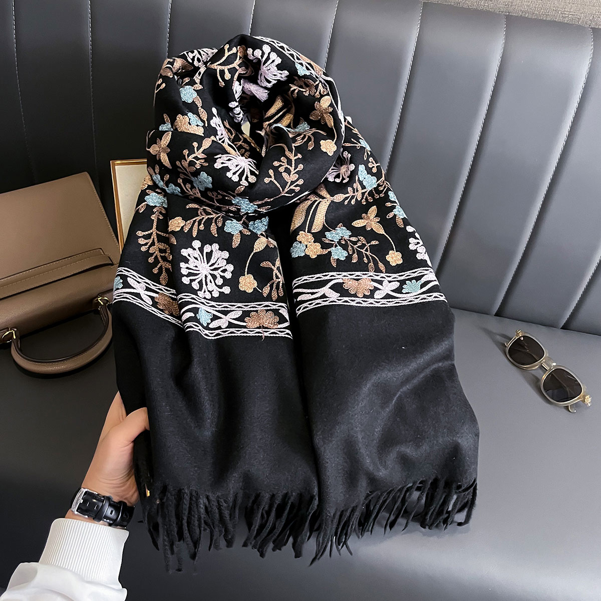 Nowy Zimowy Ciepły Szal Kaszmi – Home Textiles Blanket recenzja i cena