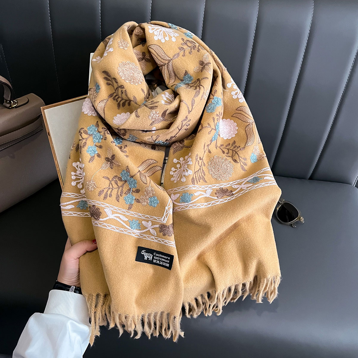 Nowy Zimowy Ciepły Szal Kaszmi – Home Textiles Blanket recenzja i cena