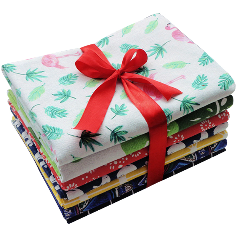 Tkanina lniana z nadrukiem fla – Hot Home Of Textiles recenzja i cena
