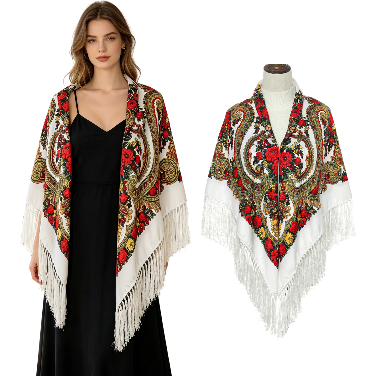 Nowa rosyjska kwadratowa chust – Home Textiles Blanket recenzja i cena