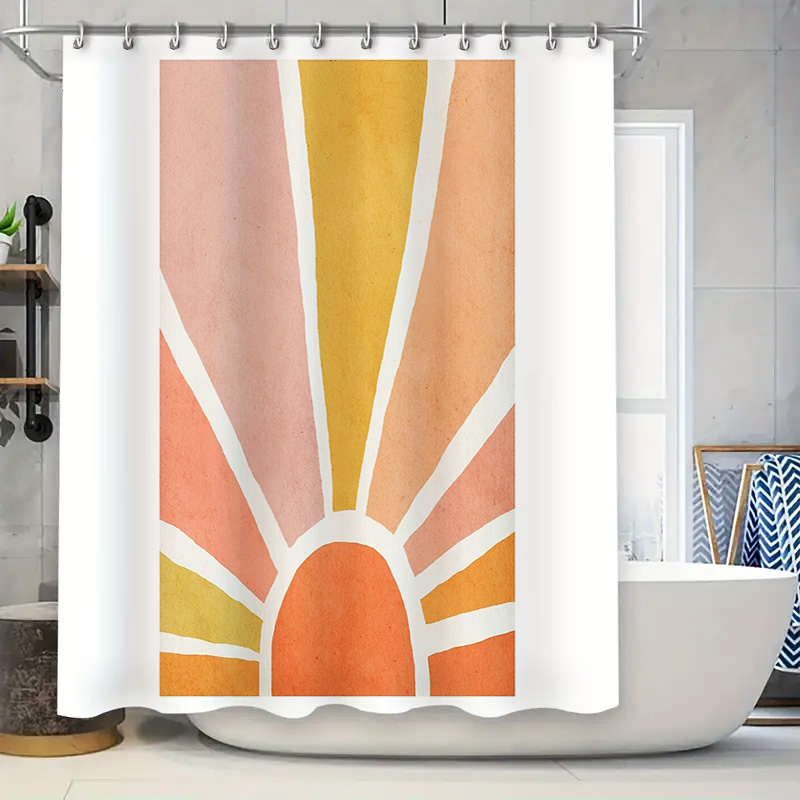 Zasłona prysznicowa z motywem  – Sunrise Home Textiles & Apparel recenzja i cena