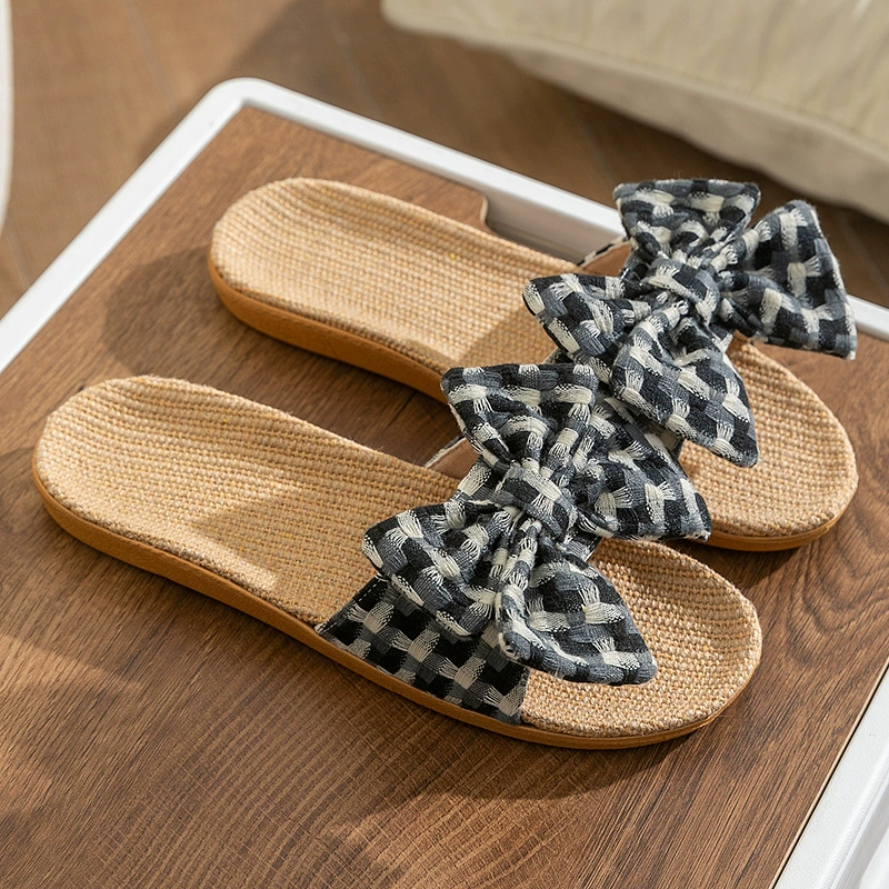 Nowe lniane kapcie damskie ide – Home Textiles Store recenzja i cena