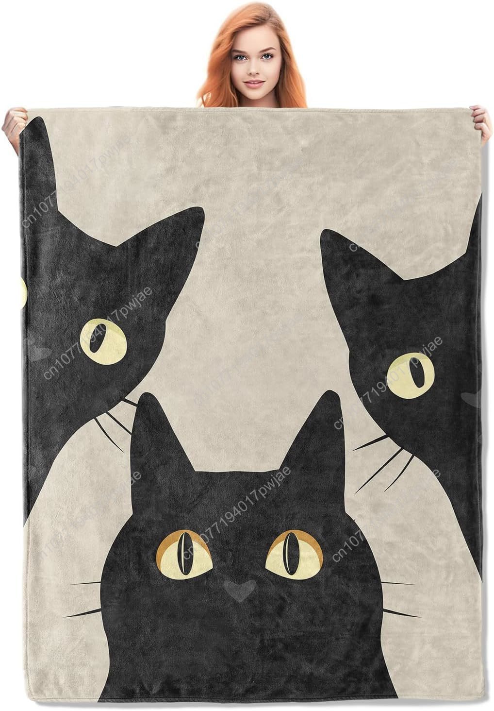 Zabawne koce z kotami na preze – Home Textiles Blanket recenzja i cena