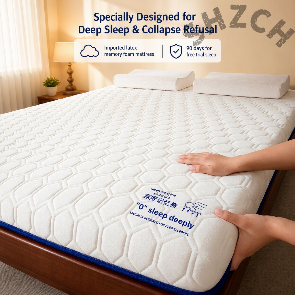 Nakładka na materac z lateksu  – Memory Foam Topper recenzja i cena